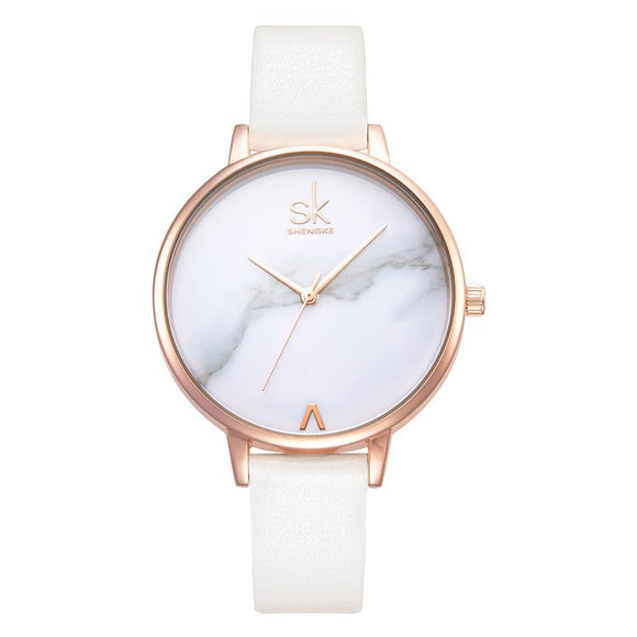 Marble Dial Watch