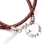 I Love You Charm Bracelet