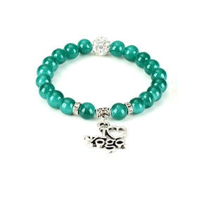 I Love Yoga Bracelet